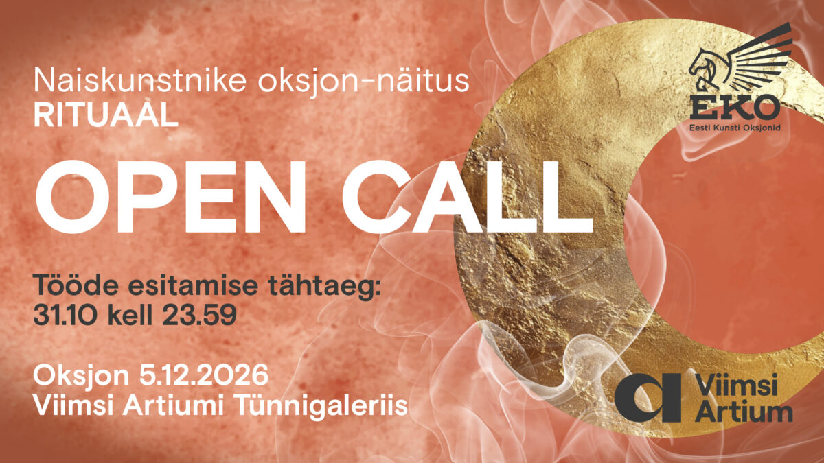 OPEN CALL: Eesti naiskunstnike oksjon "Rituaal"